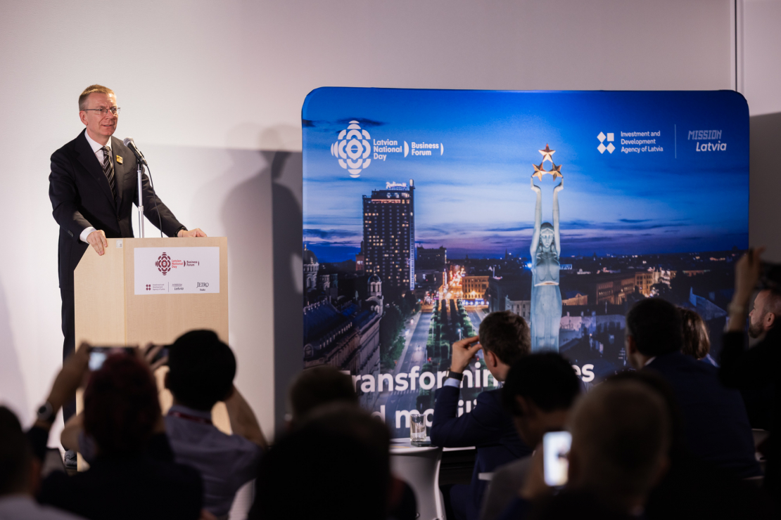 Japānas EXPO krāšņi aizvadīta Latvijas Nacionālā diena.
