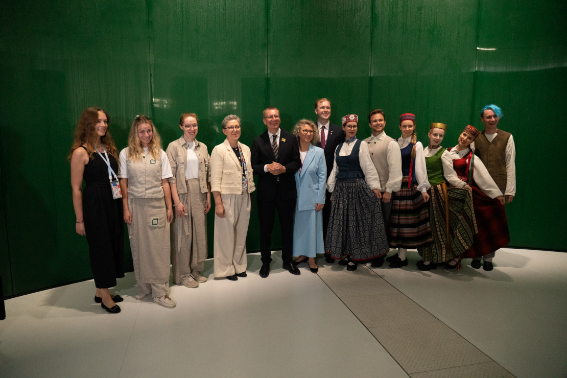 Japānas EXPO krāšņi aizvadīta Latvijas Nacionālā diena.