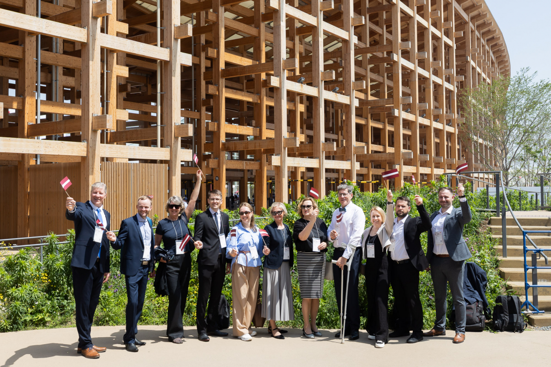 Japānas EXPO krāšņi aizvadīta Latvijas Nacionālā diena.