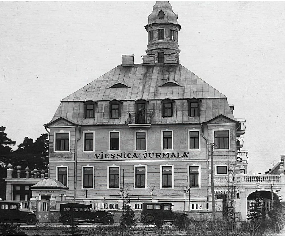 Viesnīca "Jūrmala" 20. gs. 20.–30. gados.