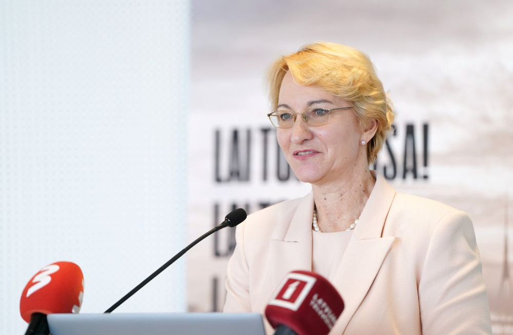Izglītības un zinātnes ministre Dace Melbārde. 
