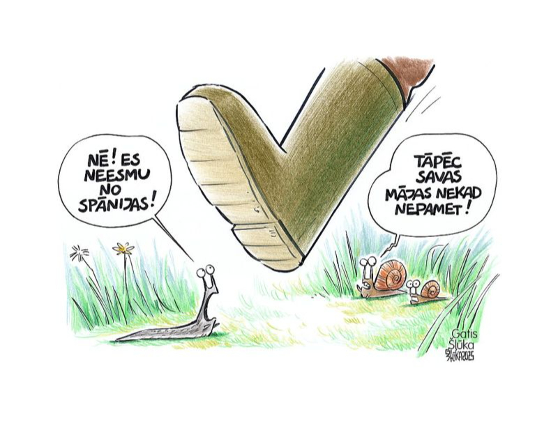 Zīmē Gatis Šļūka. Tāpēc savas mājas nekad nepamet!