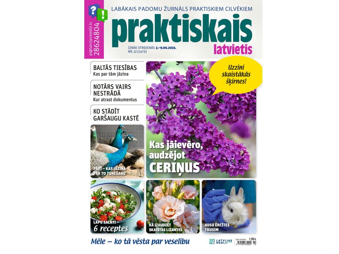 Jaunā žurnāla vāks.