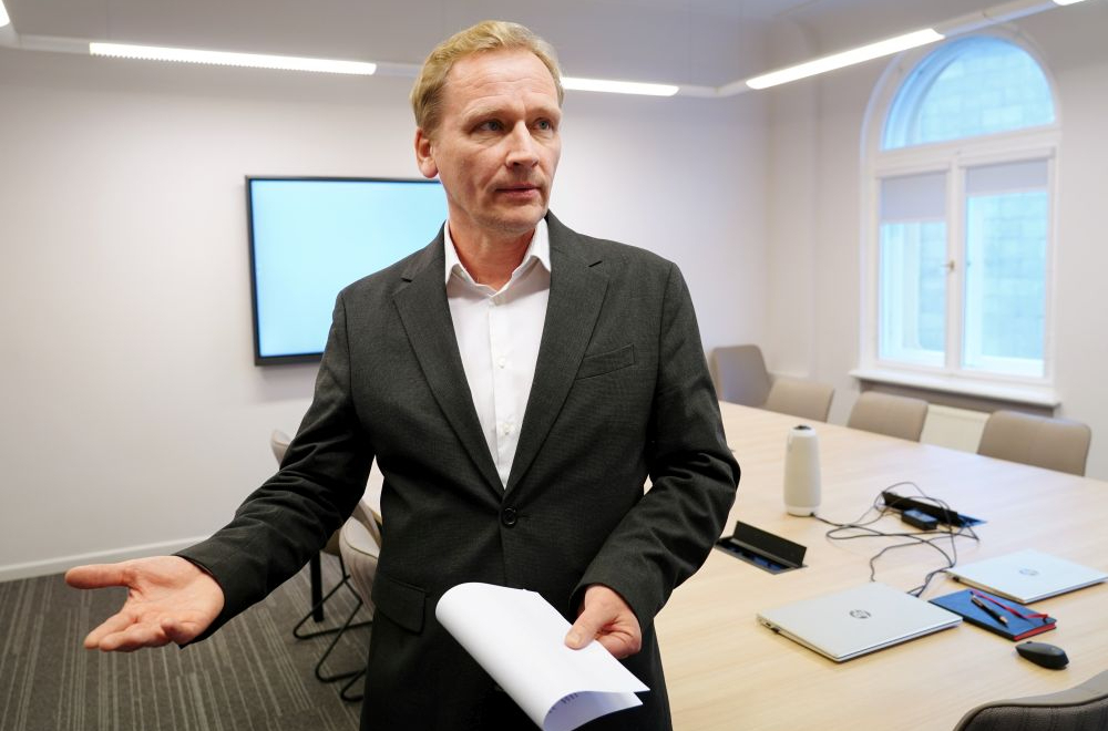 Sabiedrisko elektronisko plašsaziņas līdzekļu padomes (SEPLP) priekšsēdētājs Jānis Siksnis.