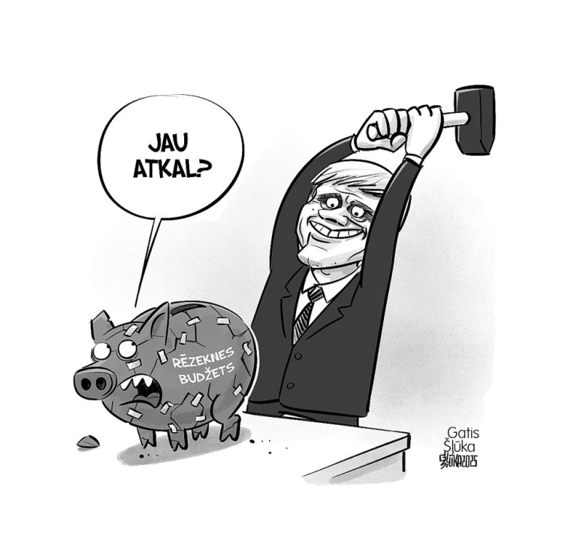 Zīmē Gatis Šļūka. Jau atkal?