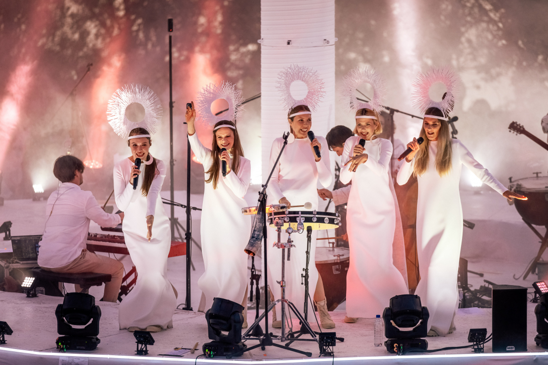 Tautumeitas, "Rītausmas koncertrituāls" Daugmalē.