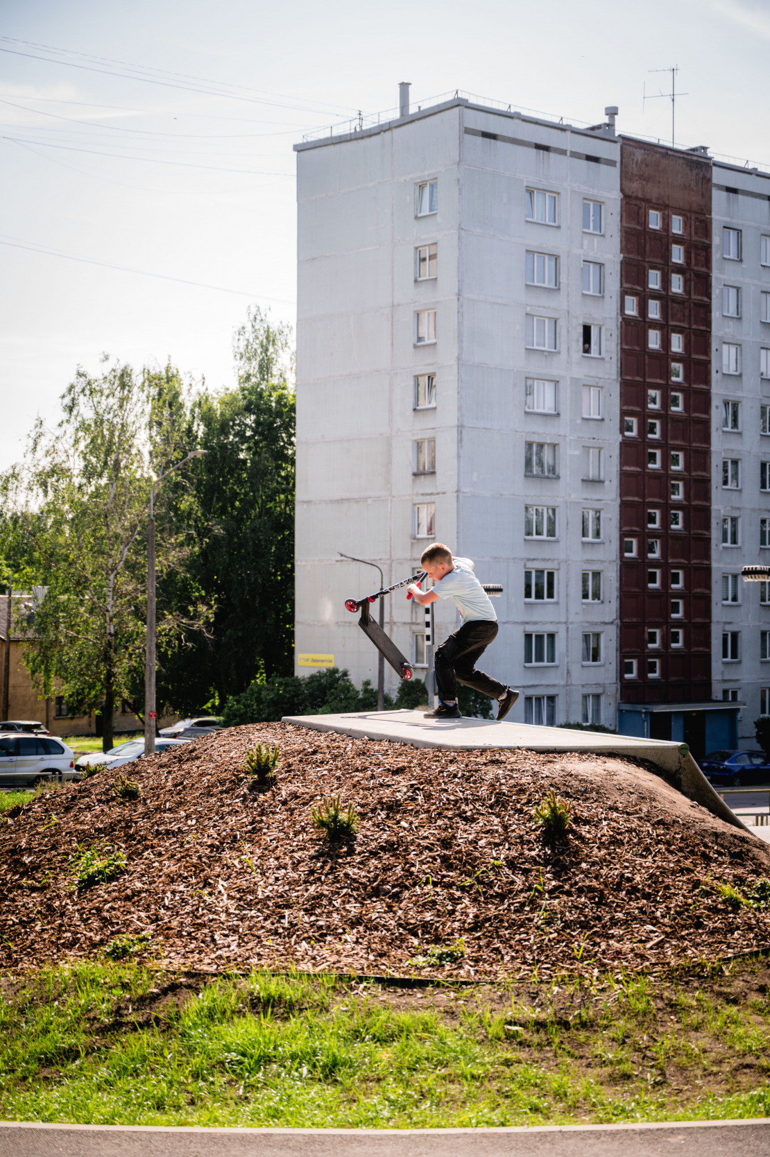 Skeitparks Vecmīlgrāvī.