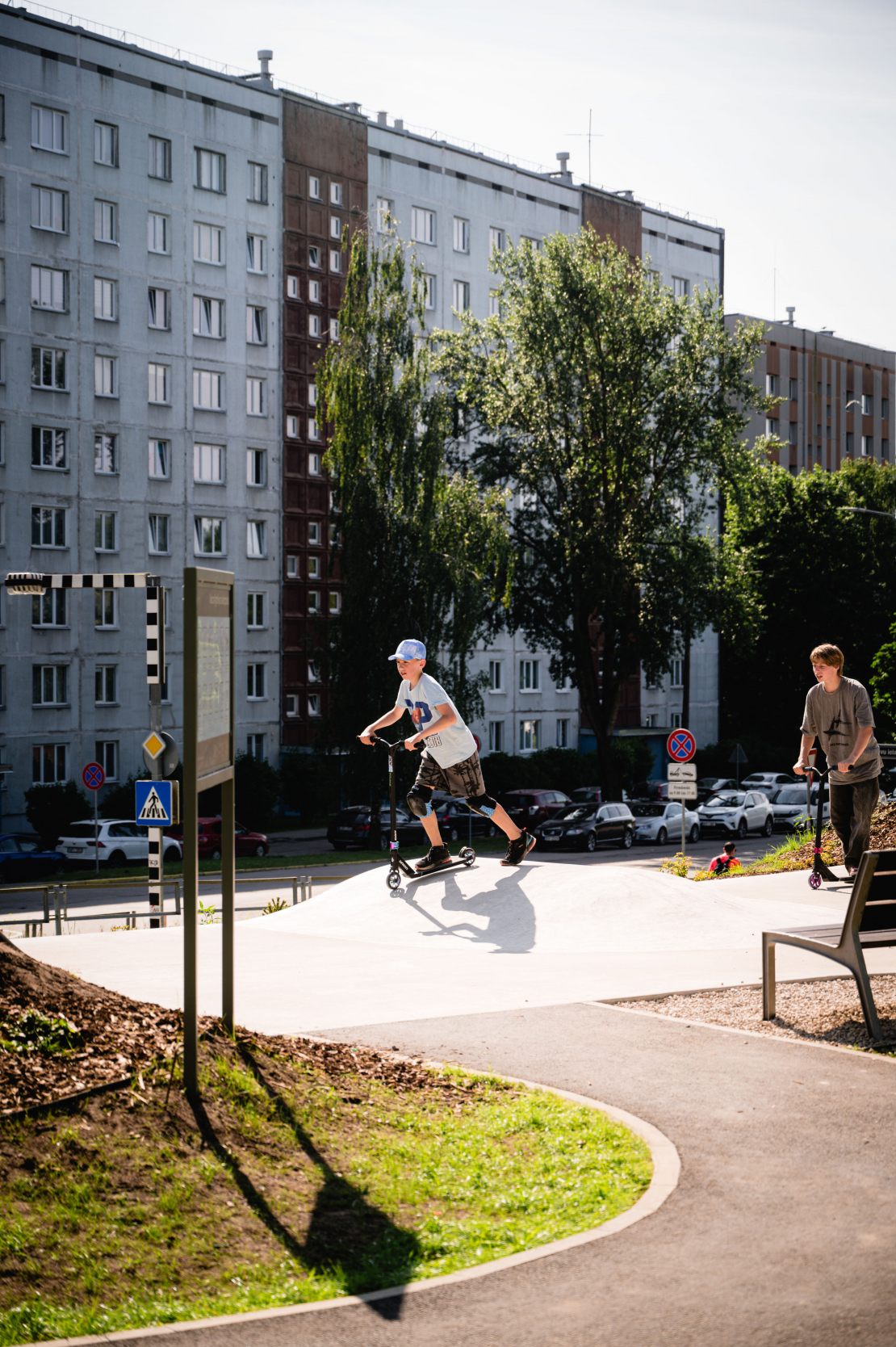 Skeitparks Vecmīlgrāvī.