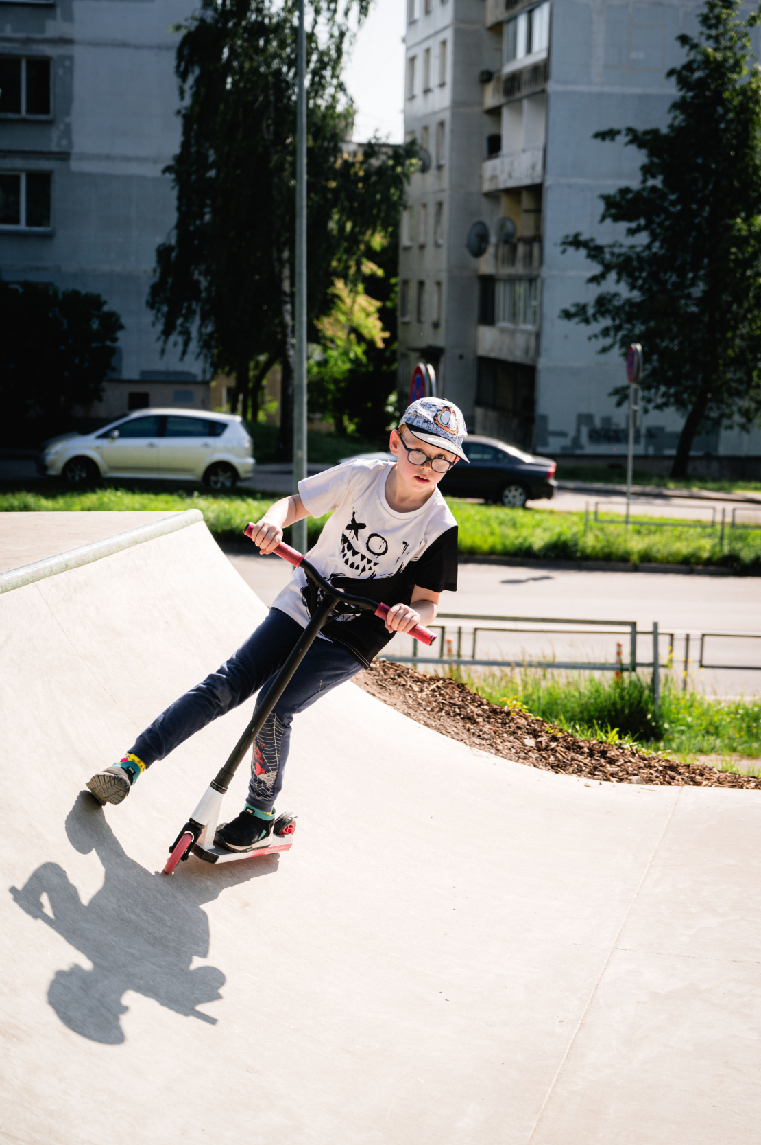 Skeitparks Vecmīlgrāvī.