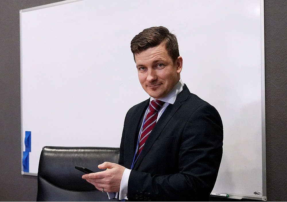 Rīgas pašvaldības vēlēšanu komisijas priekšsēdētājs Māris Zviedris.