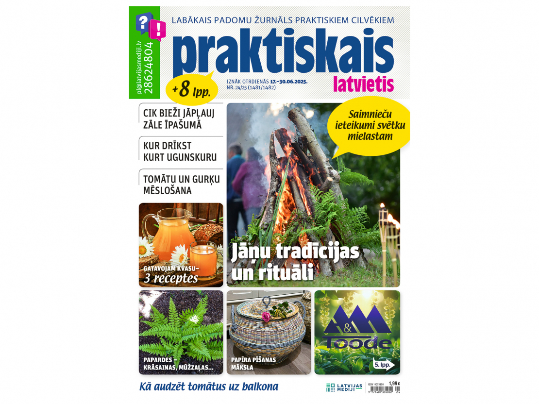 Jaunā žurnāla vāks.