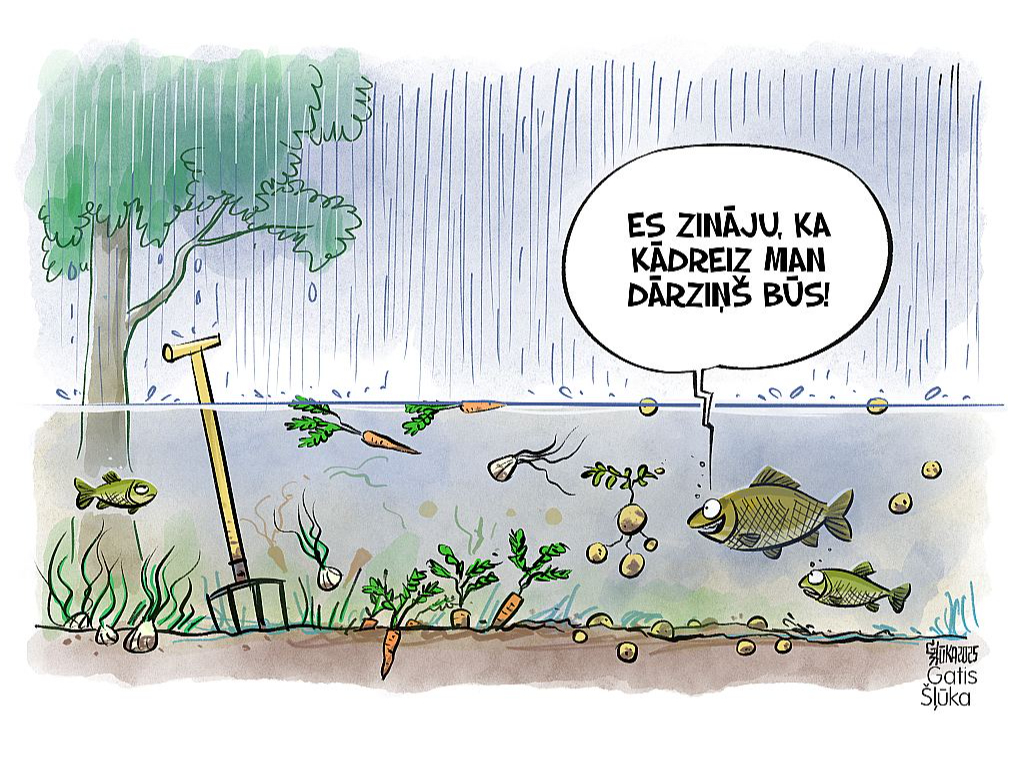 Es zināju, ka kādreiz man dārziņš būs!