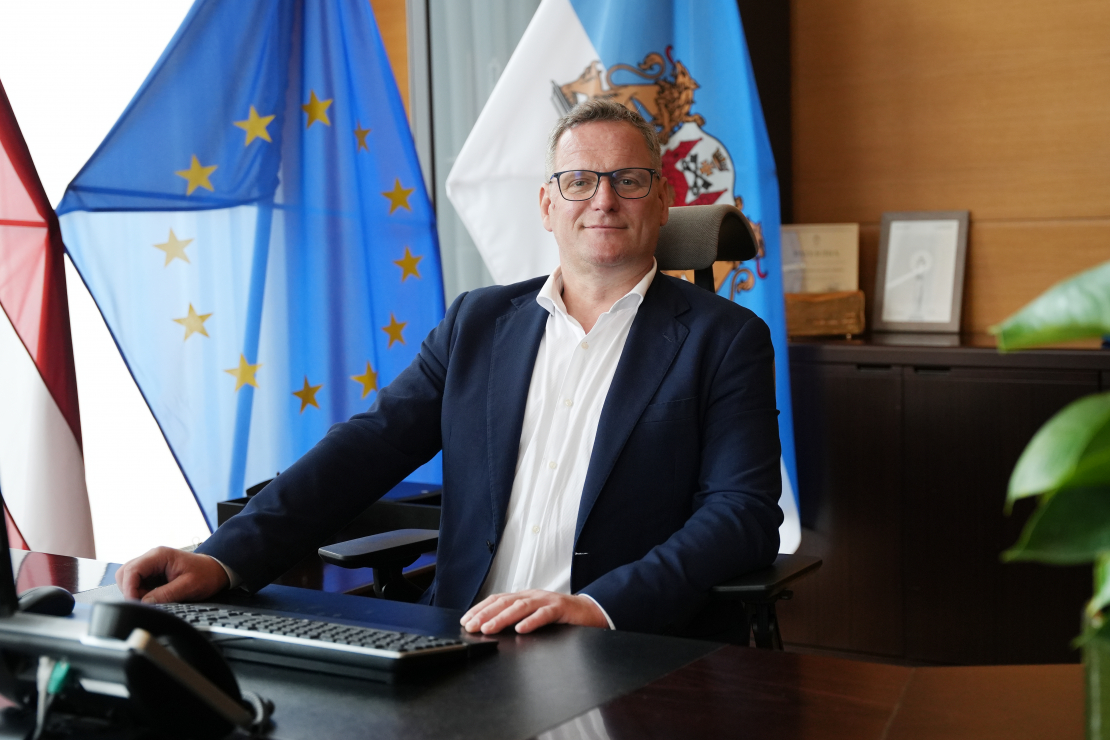  Rīgas mērs Viesturs Kleinbergs.