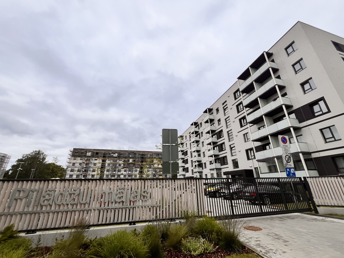 Projekts "Pīlādžu mājas" Ziepniekkalnā. Daudzdzīvokļu nams.