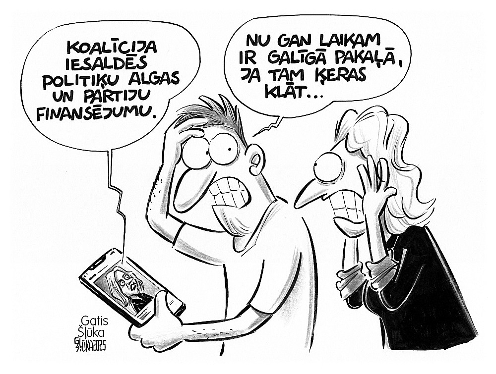 Nu gan laikam ir galīgā pakaļā...