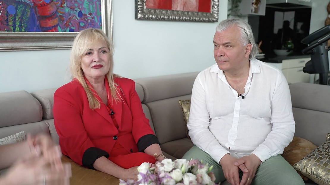 Lolita Neimane un viņas vīrs Aleksandrs.