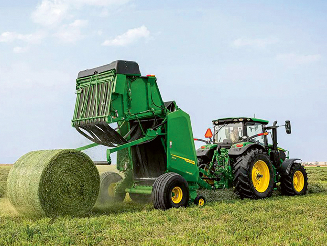'John Deer Baler' prese.