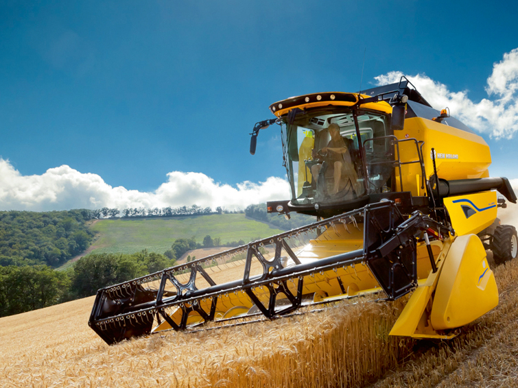 'New Holland CX' kombains.