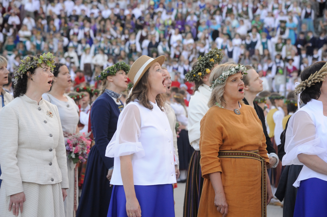 Svētku noslēguma koncerts "Te-aust".