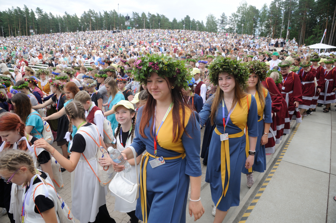 Svētku noslēguma koncerts "Te-aust".