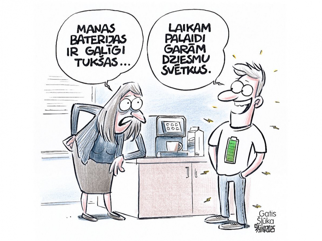Dziesmu svētki uzlādē!