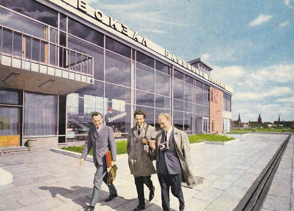 Rīgas jūras pasažieru stacija 70. gados.
