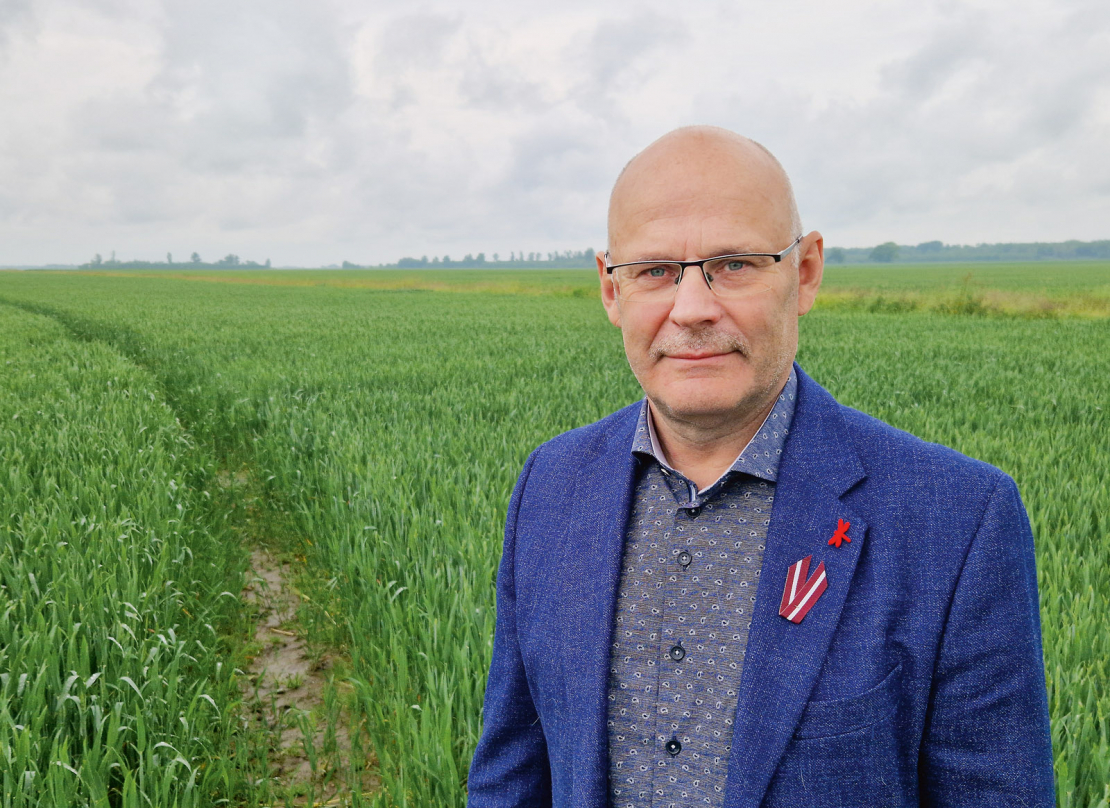 Uldis Vangalis spēles laukumu redz gan no lauksaimnieka, gan mežsaimnieka, gan mednieka skatu punkta.