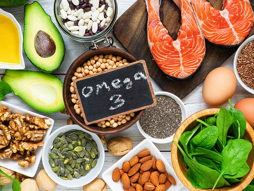 Augsta blīvuma holesterīna līmeni var paaugstināt, uzturā iekļaujot produktus, kas satur omega-3 taukskābes.