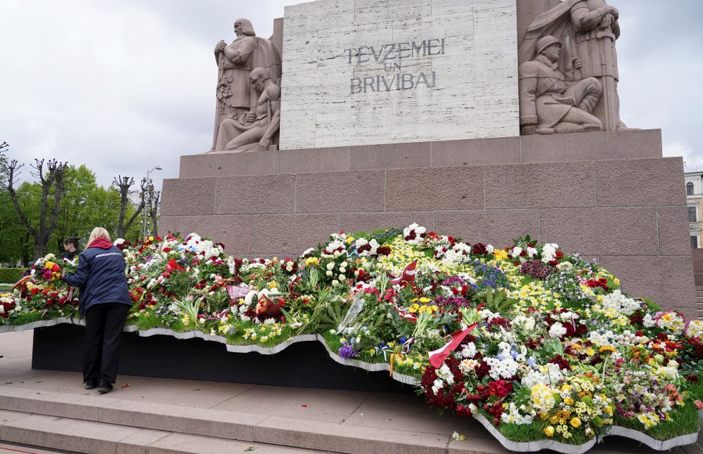 Brīvības piemineklis.