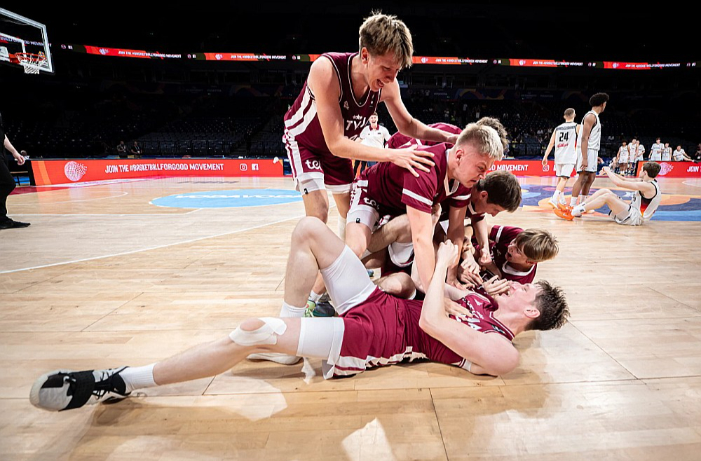 Latvijas U-18 izlase ar ceturto vietu Eiropas čempionātā pārsteidza ne tikai starptautisko basketbola sabiedrību, bet arī pati sevi.