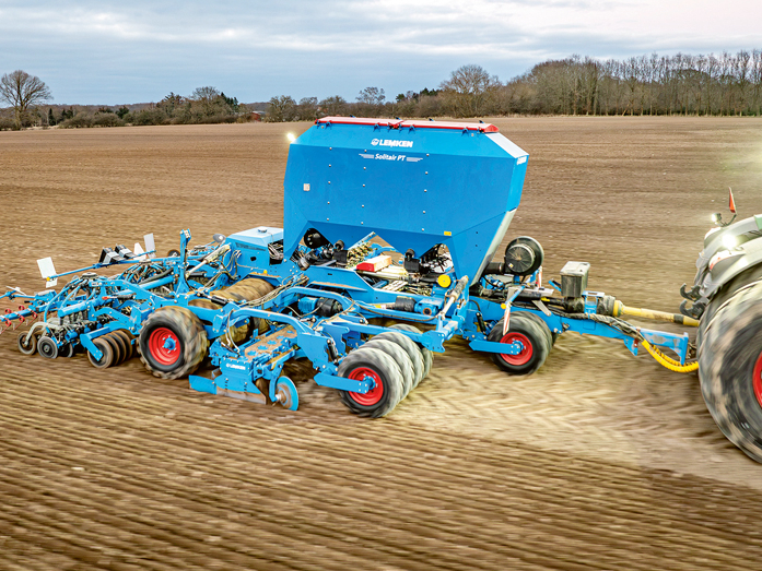'Lemken Solitair PT' agregāts. 