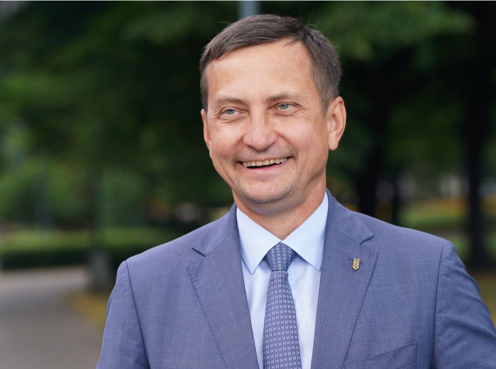 Zemkopības ministrs Armands Krauze.