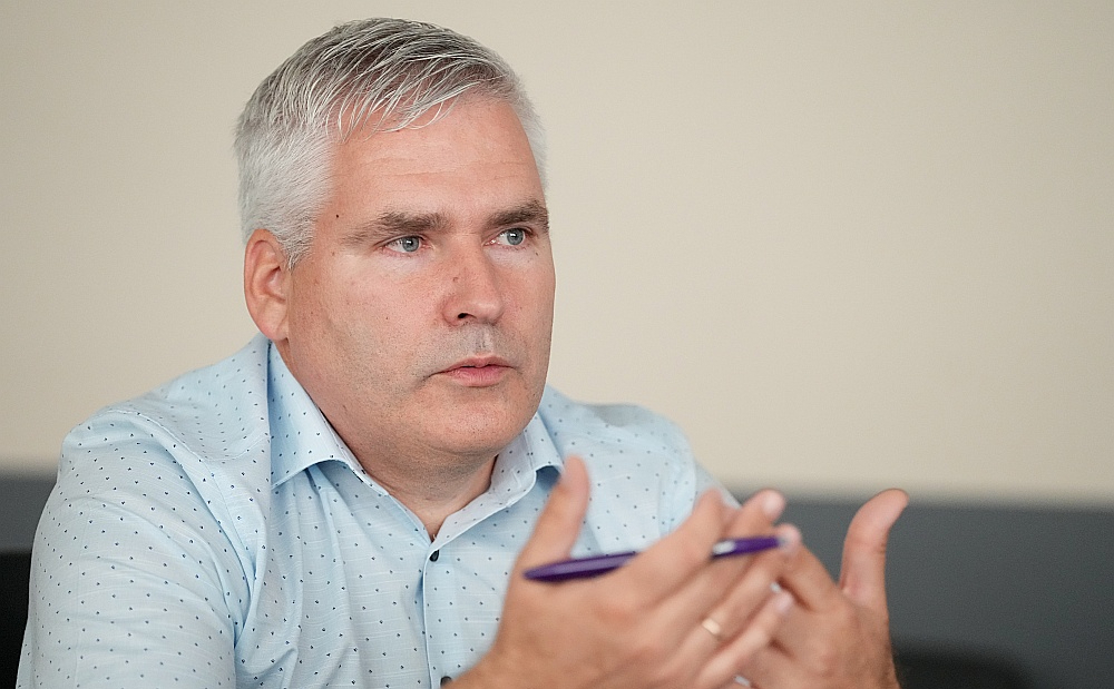 Ilvars Pētersons, "Rīgas siltuma" valdes priekšsēdētājs.