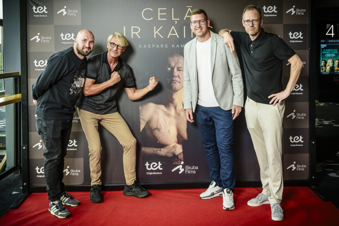 "Ceļā ir kaifs". Pirmizrāde