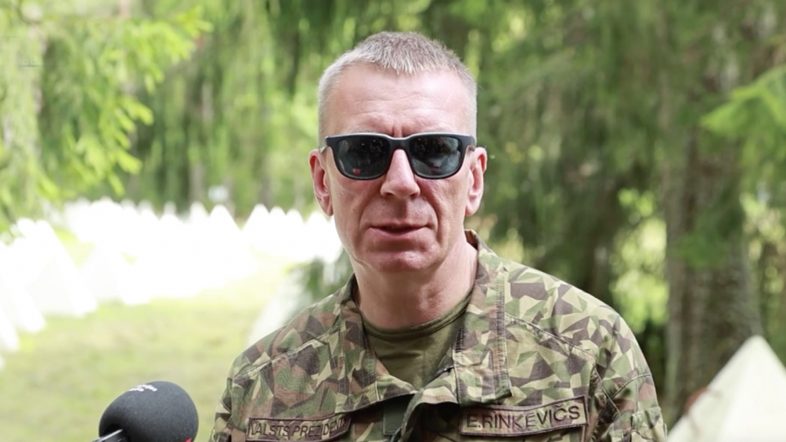 Valsts prezidents Edgars Rinkēvičs.