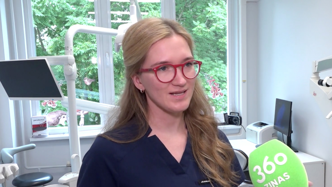 Ieva Ivanova, bērnu zobārste, Rīgas Stradiņa universitātes Stomatoloģijas institūta Bērnu nodaļas vadītāja.