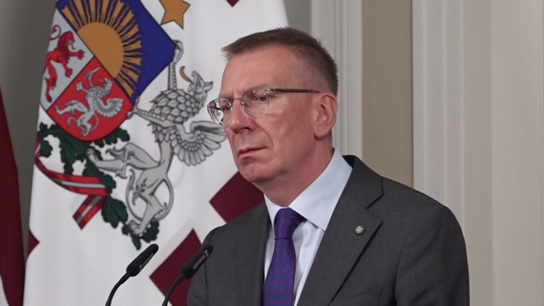 Valsts prezidents Edgars Rinkēvičs.
