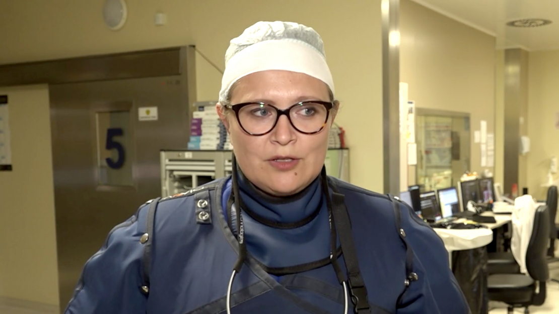 Austrumu slimnīcas Radioloģijas centra vadītāja, invazīvā radioloģe Aina Kratovska.