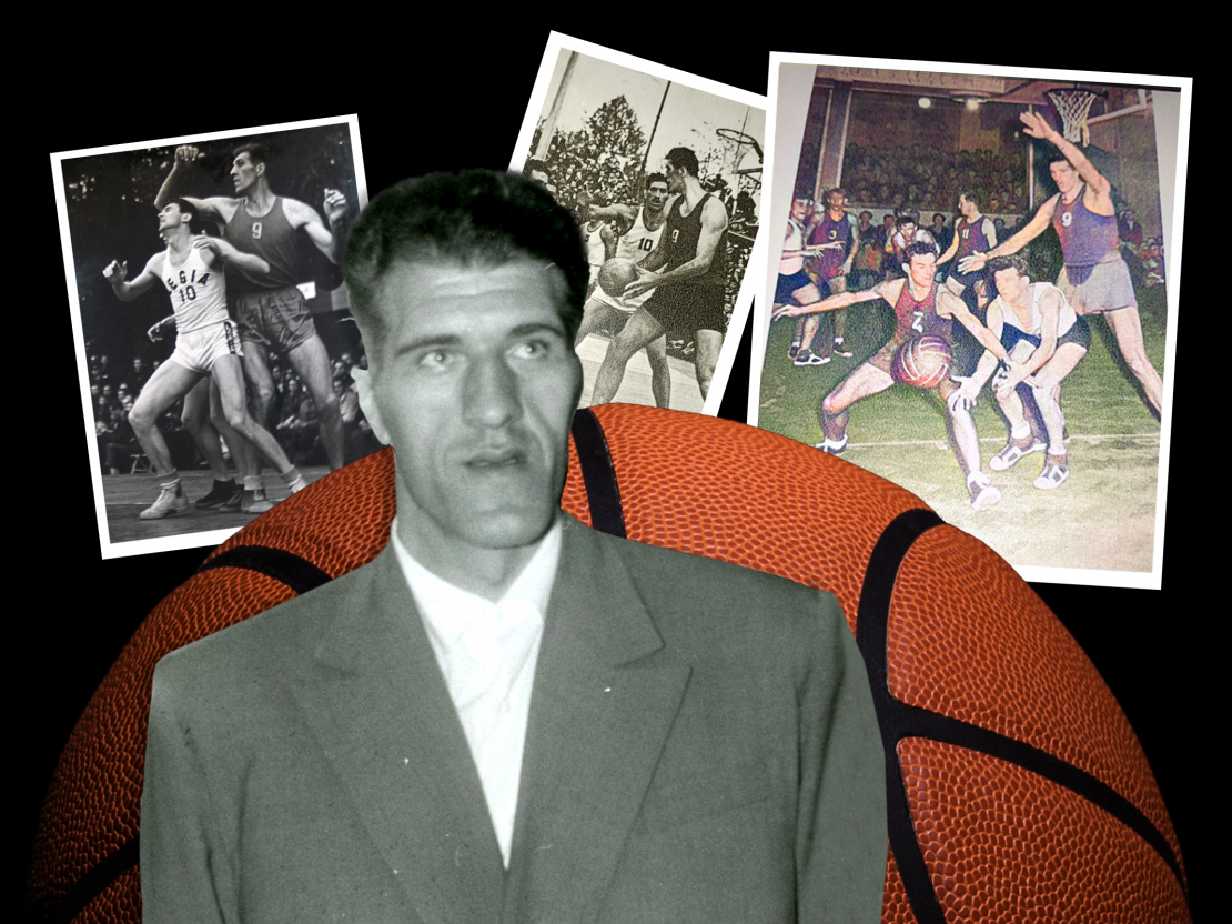 Latvijas basketbola pirmais Vienradzis Jānis Krūmiņš.