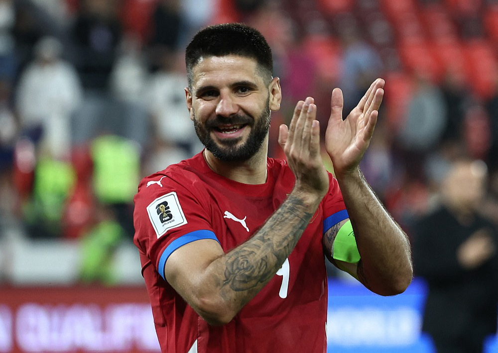 Viens no Serbijas futbola izlases vadošajiem spēlētājiem Aleksandars Mitrovičs jūnijā aizvadīja savu 100. spēli valstsvienībā, to atzīmējot ar trīs vārtu guvumiem pret Andoru.