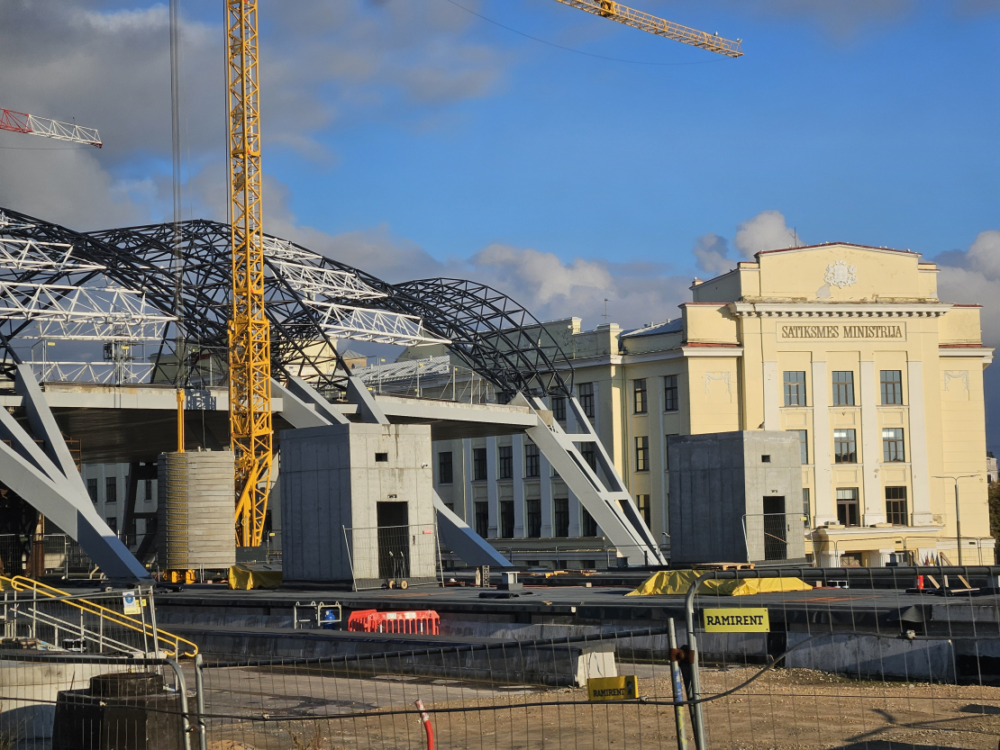 Satiksmes ministrija, "Rail Baltica", "Latvijas dzelzceļš", Rīgas centrālā dzelceļa stacija, Rīga. 31/08/2025.