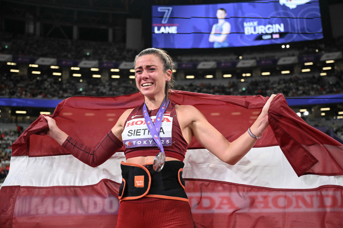 Latvijas sportiste Anete Sietiņa.