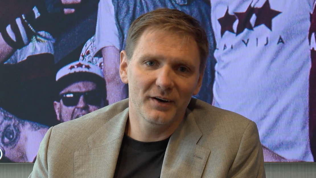 Latvijas Basketbola savienības ģenerālsekretārs Kaspars Cipruss.
