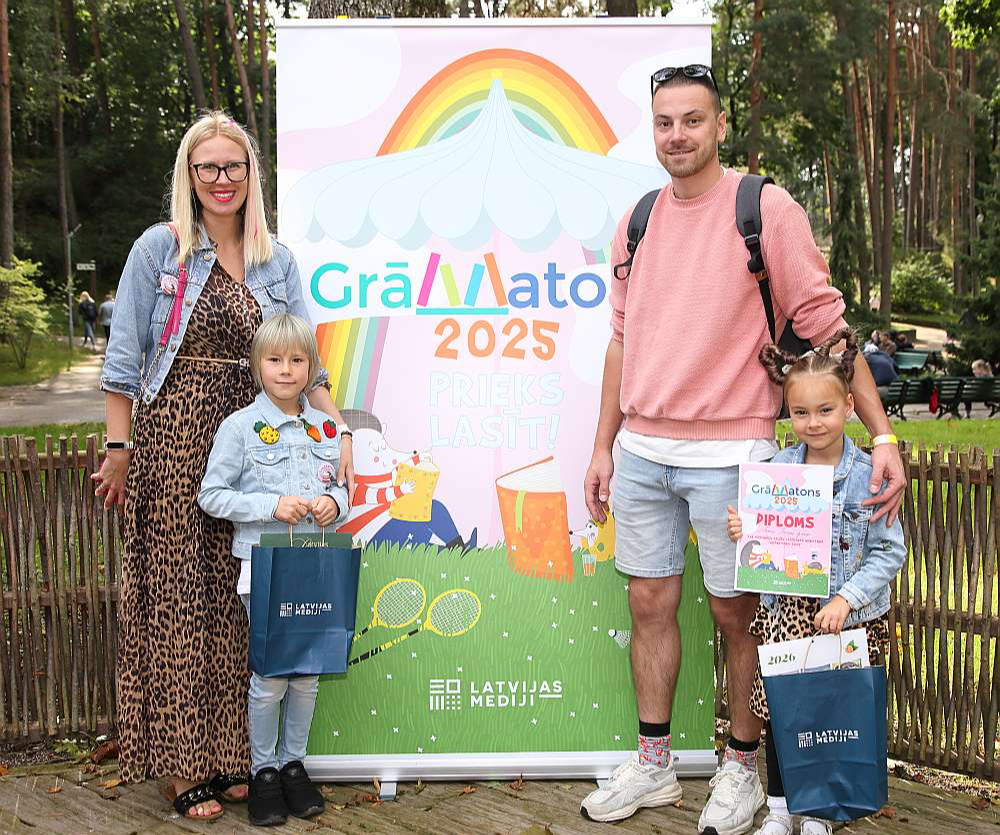 Jonānu ģimene no Zvejniekciema Saulkrastu novadā.