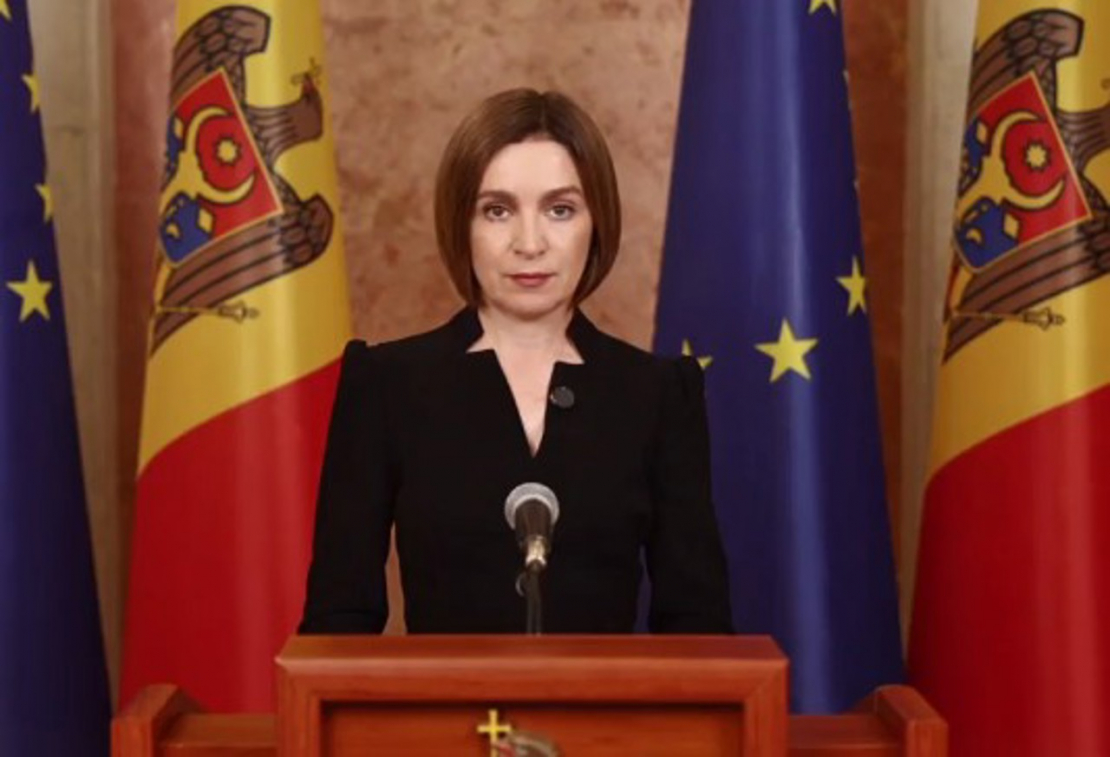 Moldovas prezidente Maija Sandu.