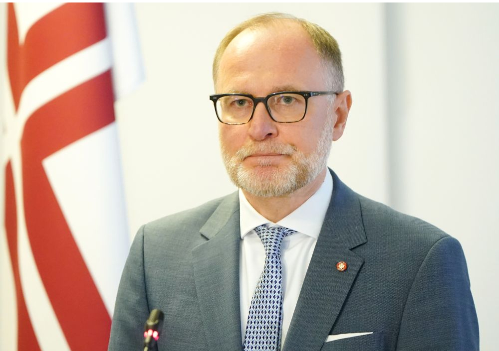 Aizsardzības ministrs Andris Sprūds.