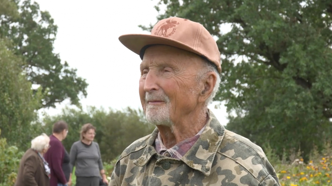 Peoniju kolekcionārs Andrejs Lasmanis.