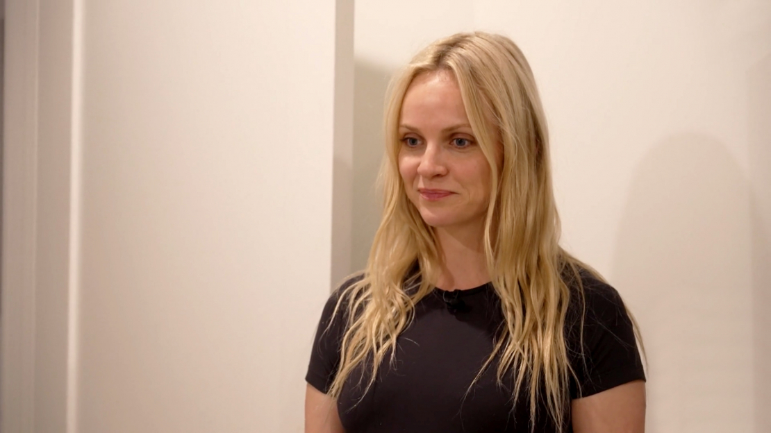 Supermodele Ginta Lapiņa.