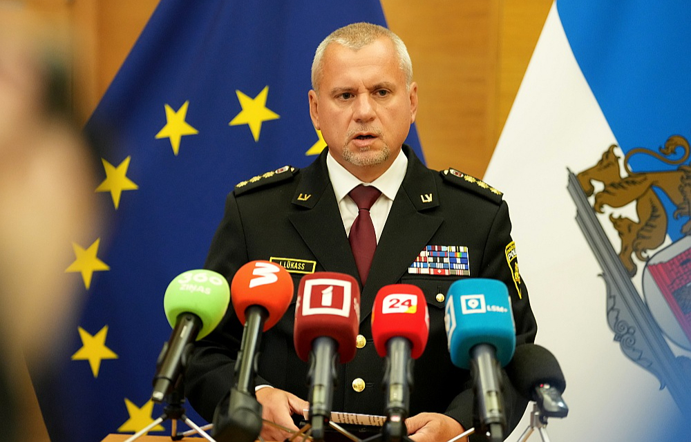 Rīgas pašvaldības policijas priekšnieks Juris Lūkass.