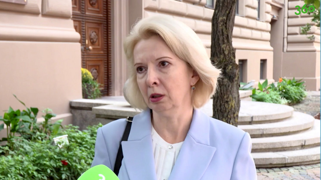 Saeimas Ārlietu komisijas vadītāja Ināra Mūrniece.